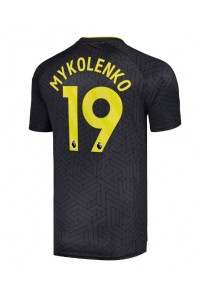 Everton Vitaliy Mykolenko #19 Jalkapallovaatteet Vieraspaita 2024-25 Lyhythihainen